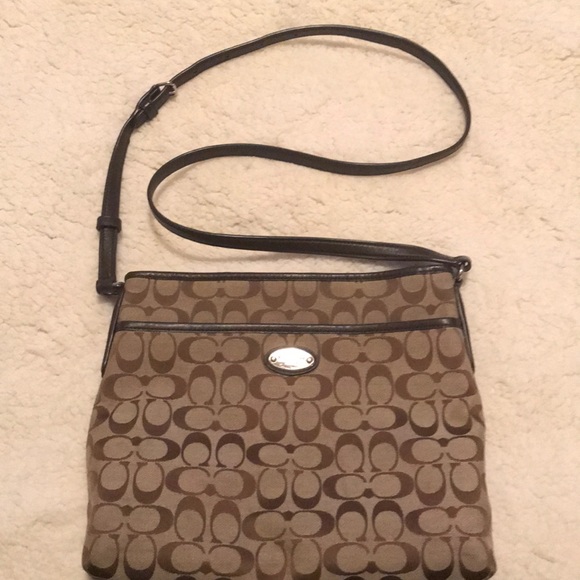 Coach Handbags - Brown Crossbody Coach Purse